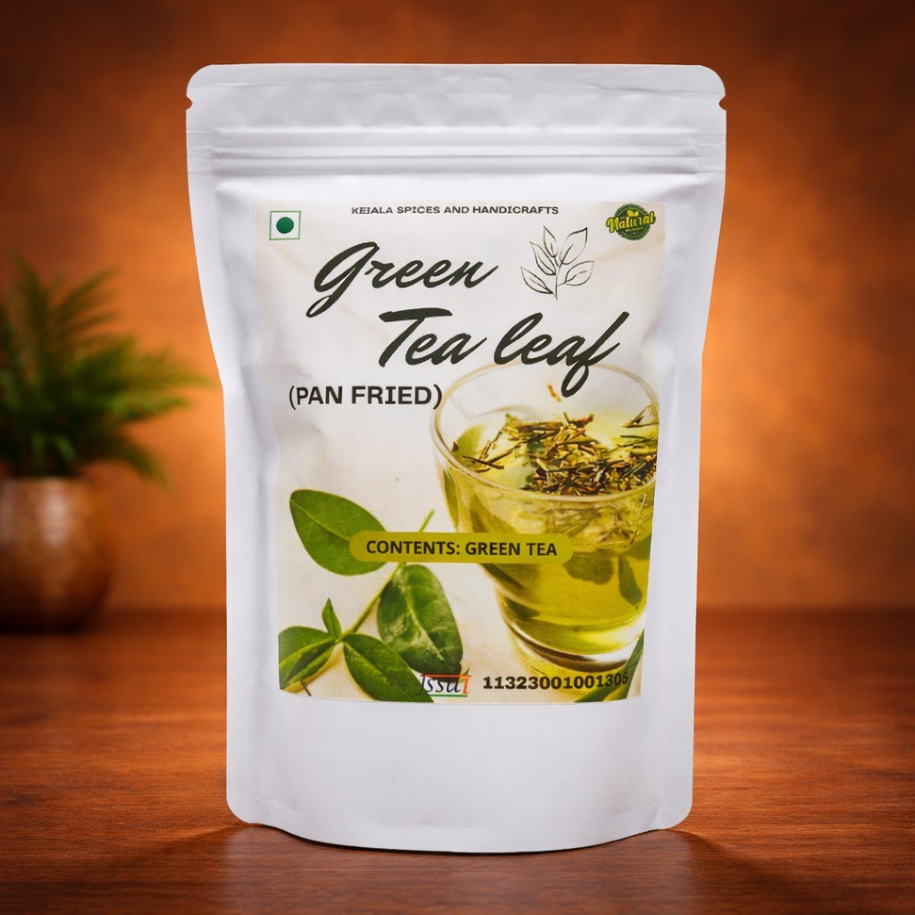 Green Tea leaf - Pan fried ( Standing pouch)