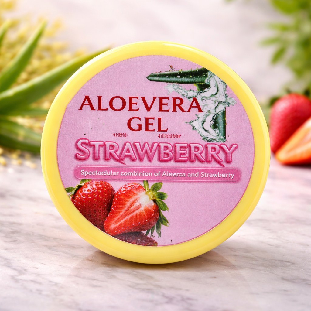Aloevera Gel with Strawberry