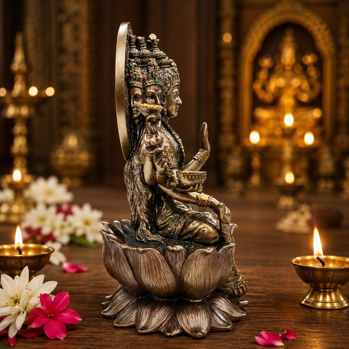 Panchmukhi Gayatri Mata Statue