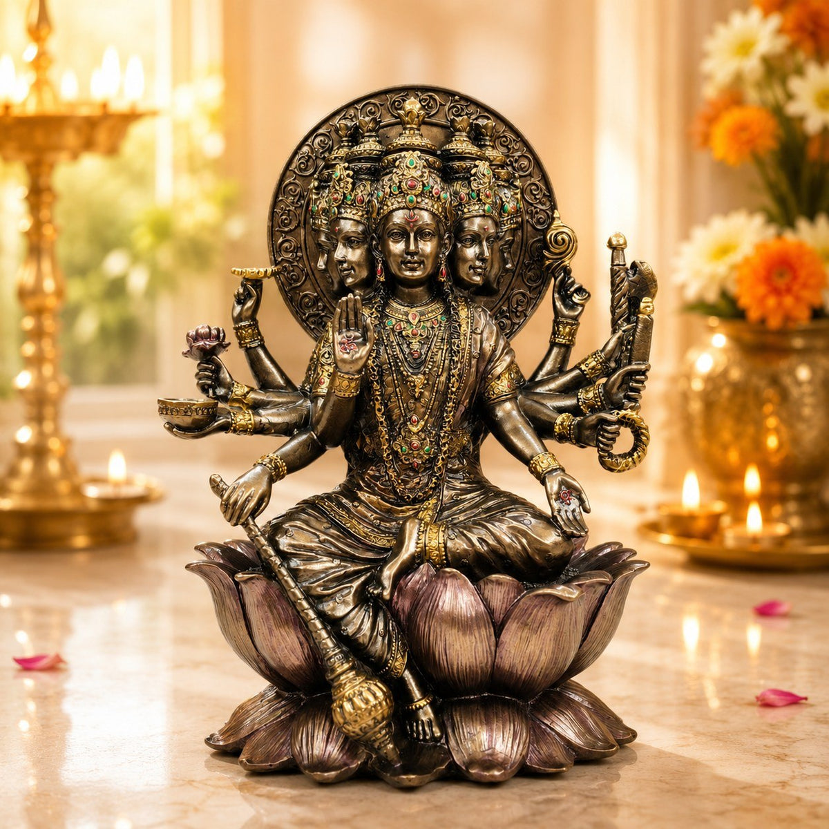 Panchmukhi Gayatri Mata Statue