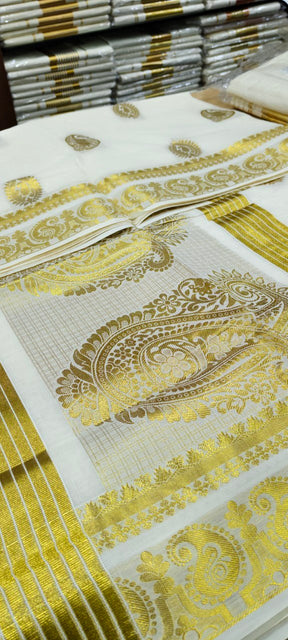 Kerala traditional saree