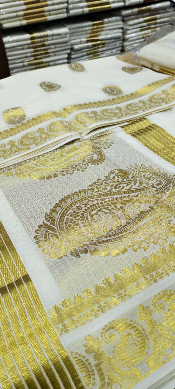 Kerala traditional saree