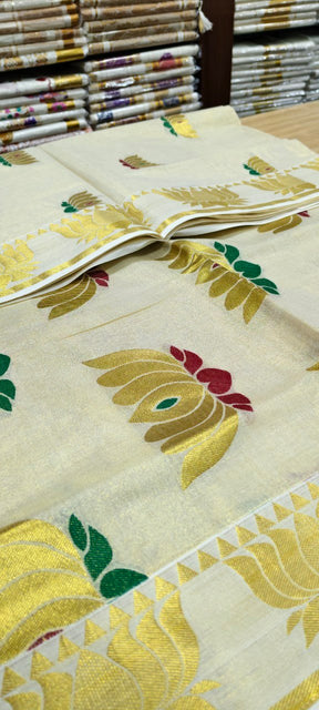 Tissue silk saree