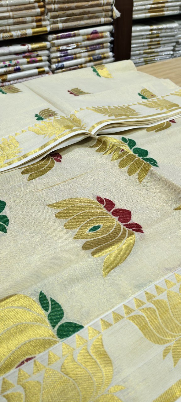 Tissue silk saree