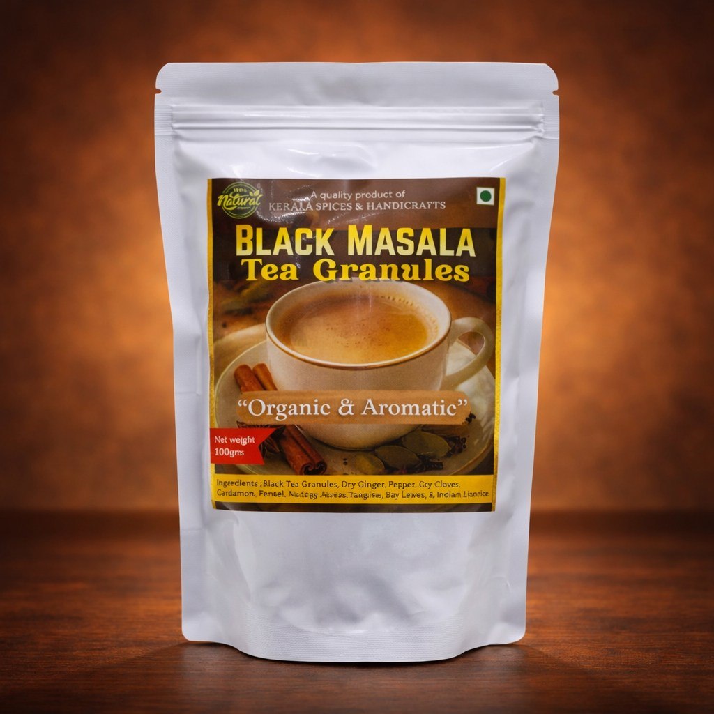 Black Masala Tea Granules (Standing pouch)