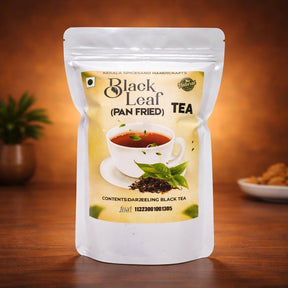 Black Tea leaf - Pan fried ( Standing pouch)