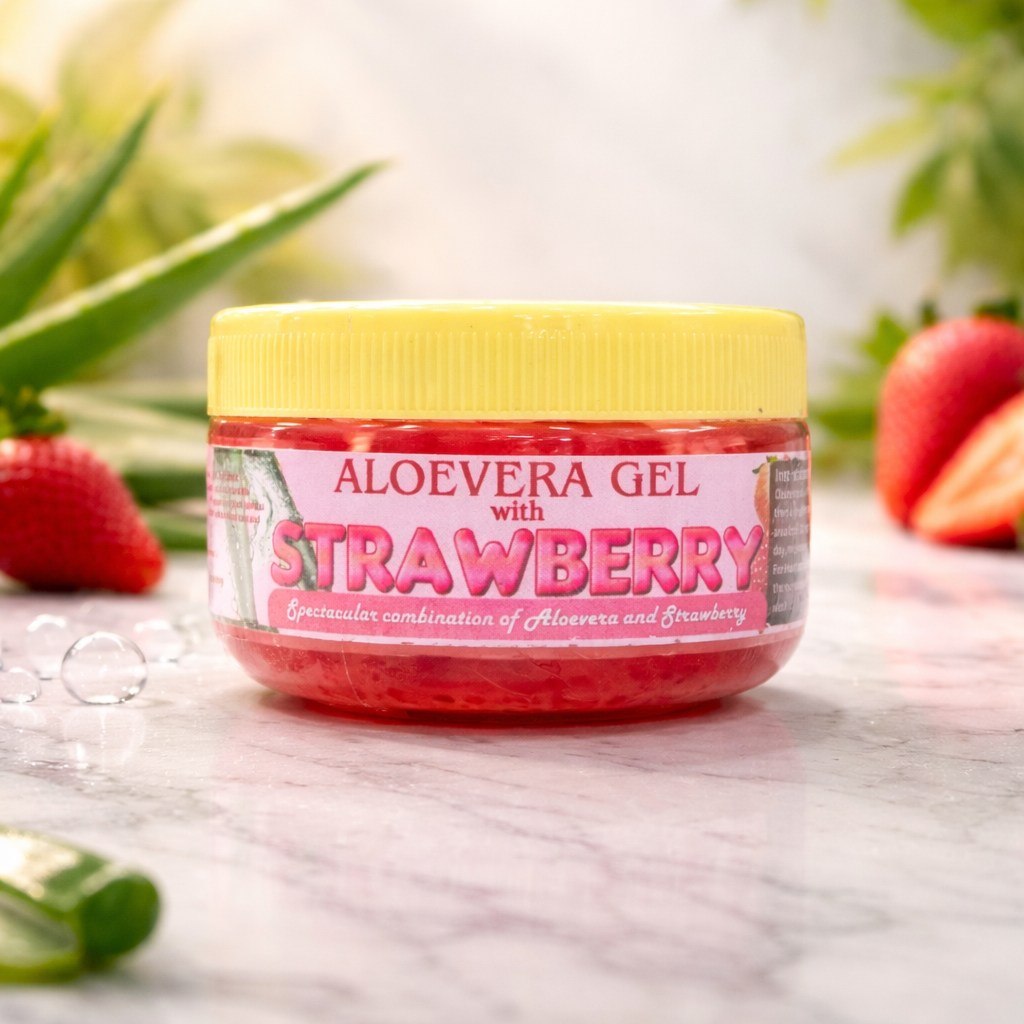 Aloevera Gel with Strawberry