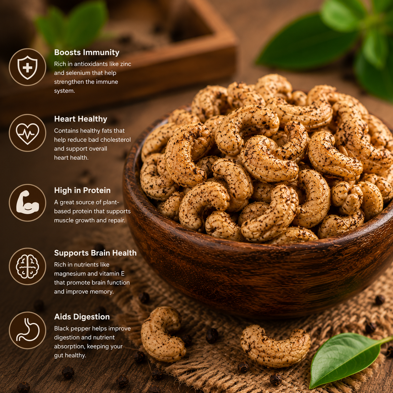 Pepper Cashew