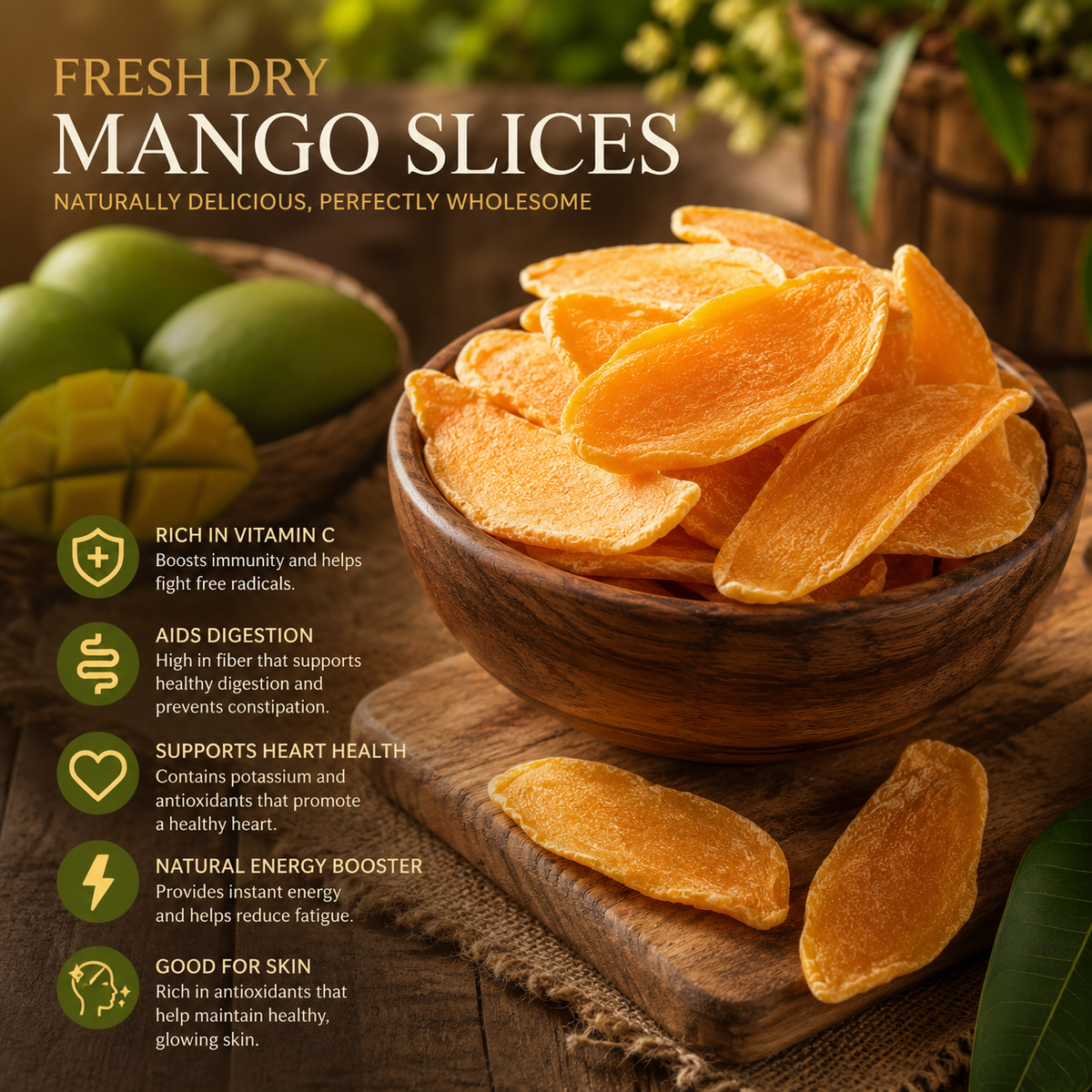 Premium Dry Mango Slices