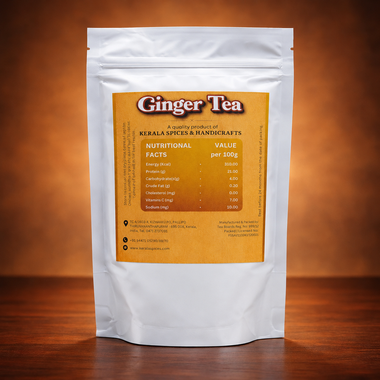 Ginger Tea ( Standing pouch)