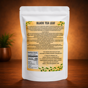 Black Tea leaf - Pan fried ( Standing pouch)