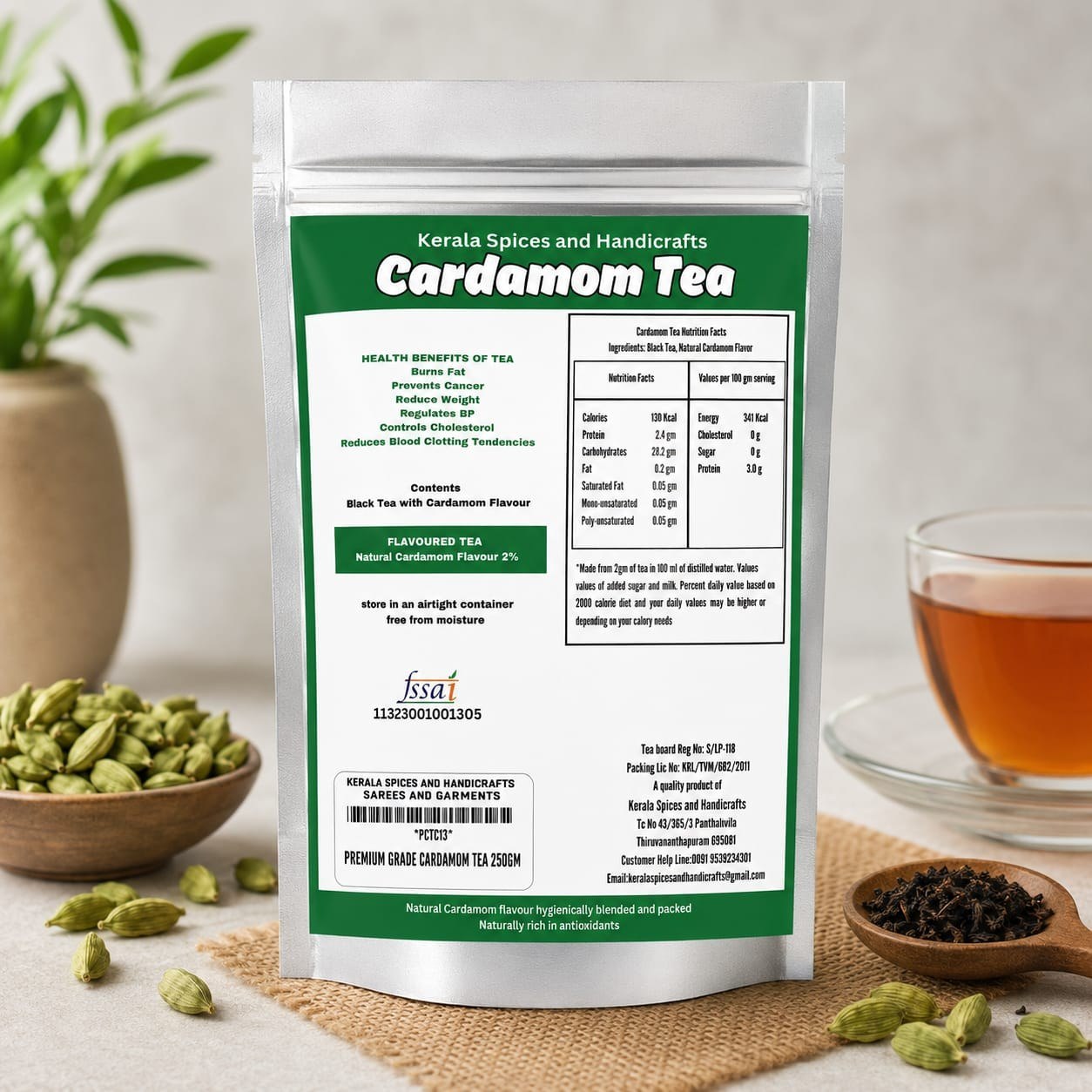 Cardamom Tea