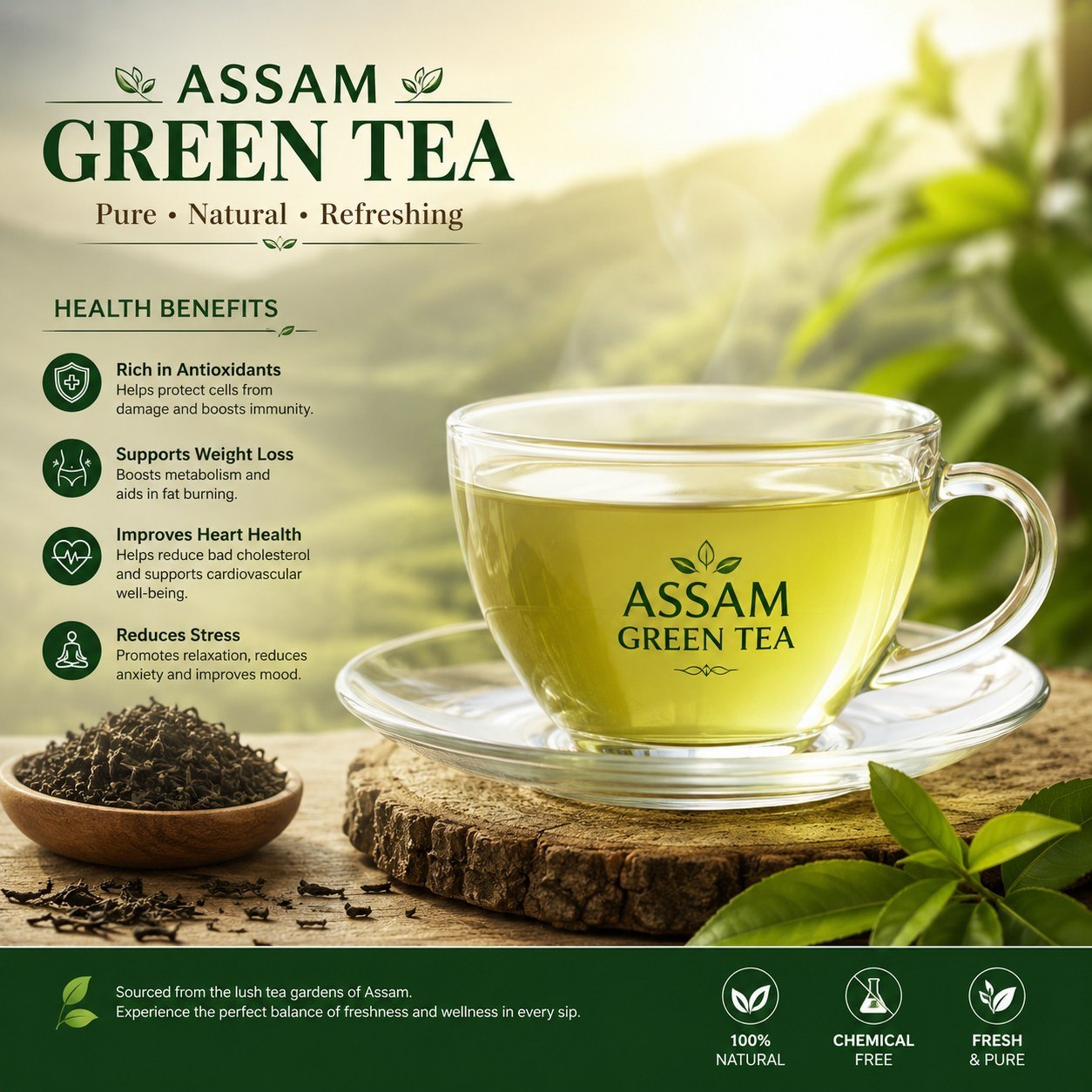 Assam Green Tea (Box)