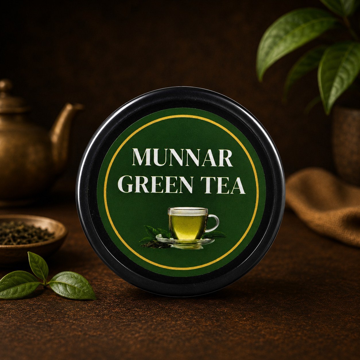 Special Munnar Green Tea (Tin)