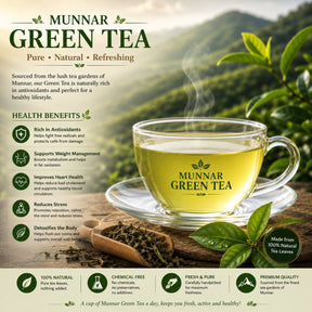 Special Munnar Green Tea (Tin)