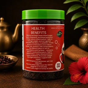 Hibiscus Black Tea Leaf (Bottle)
