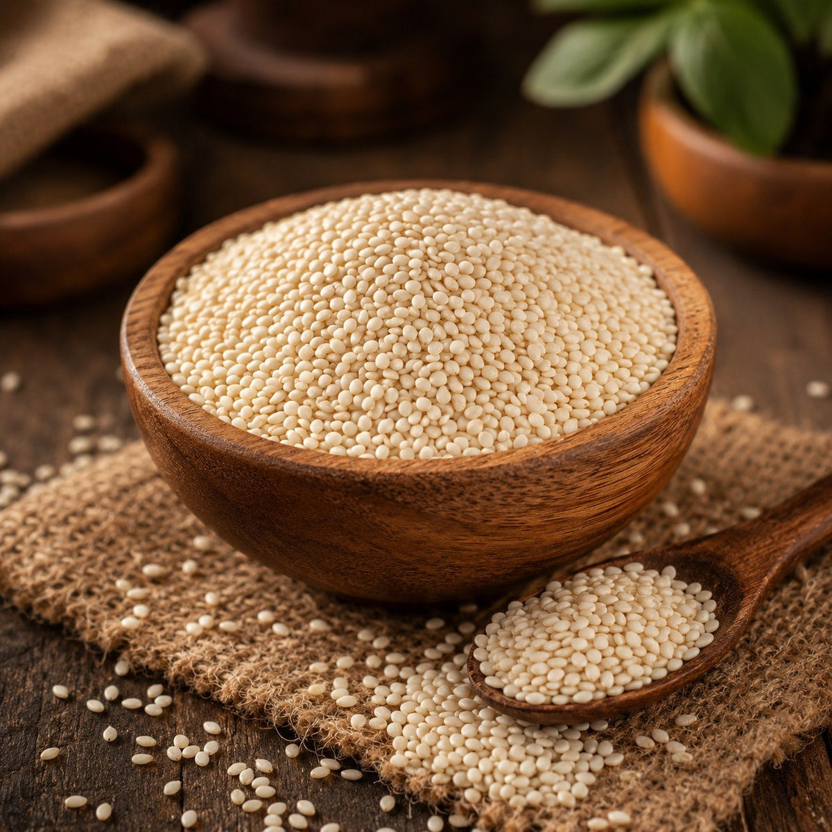 White Sesame Seeds