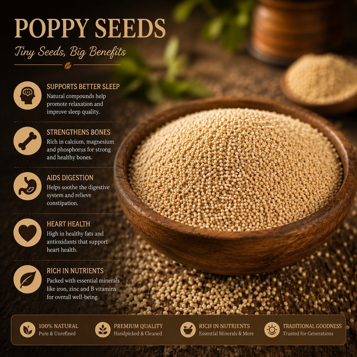 Poppy seeds