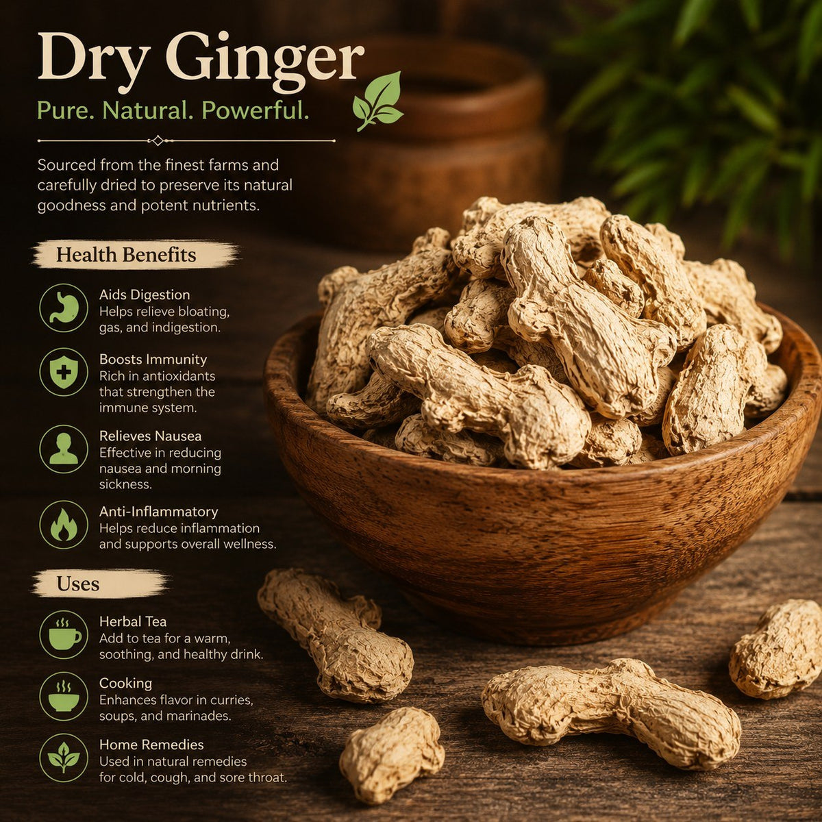 Dry ginger