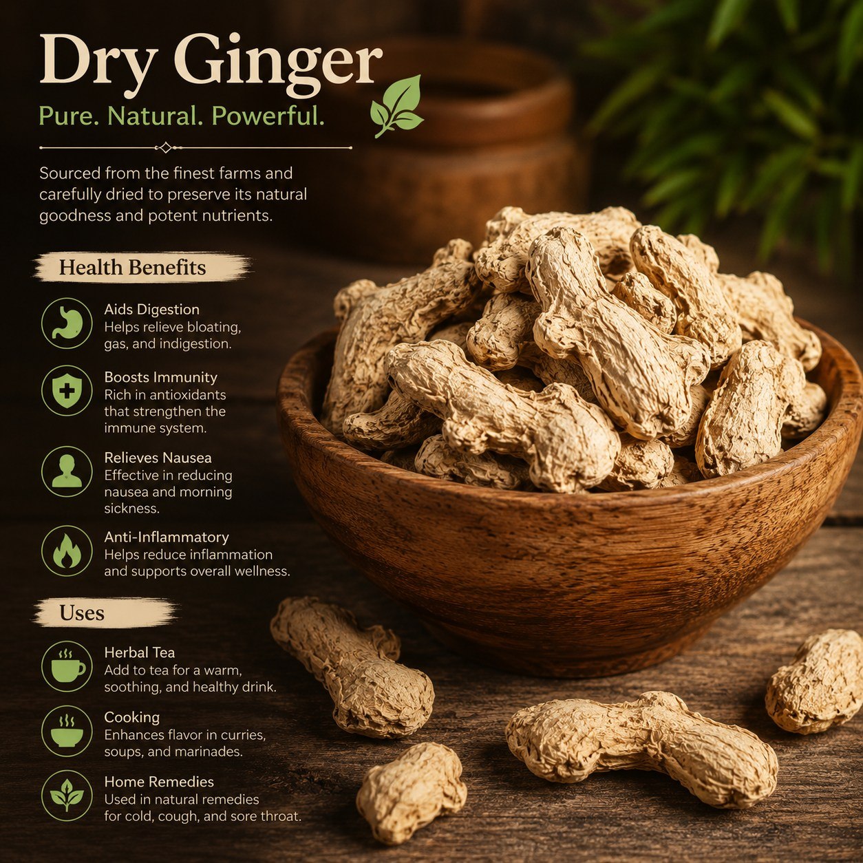 Dry ginger