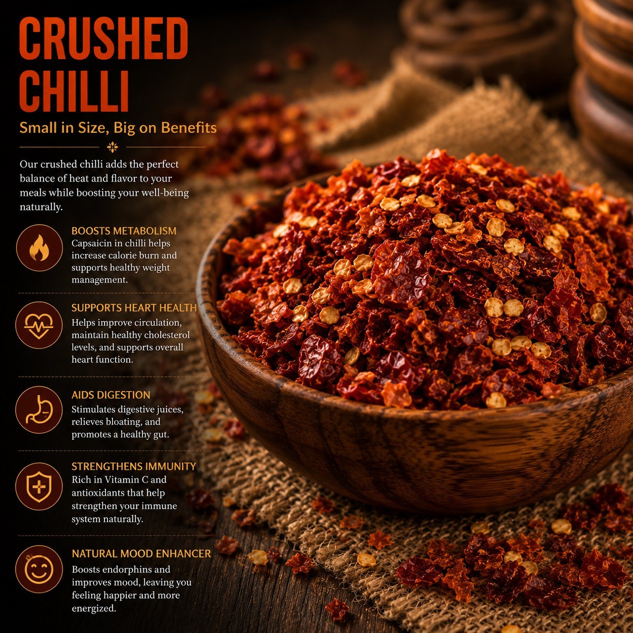 Crushed chili