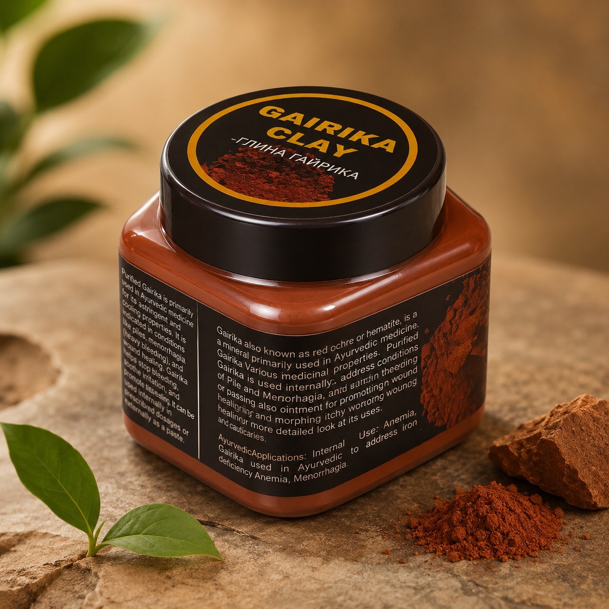 Gairika Clay (Natural Red Clay)