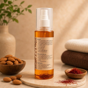 Saffron Almond Oil