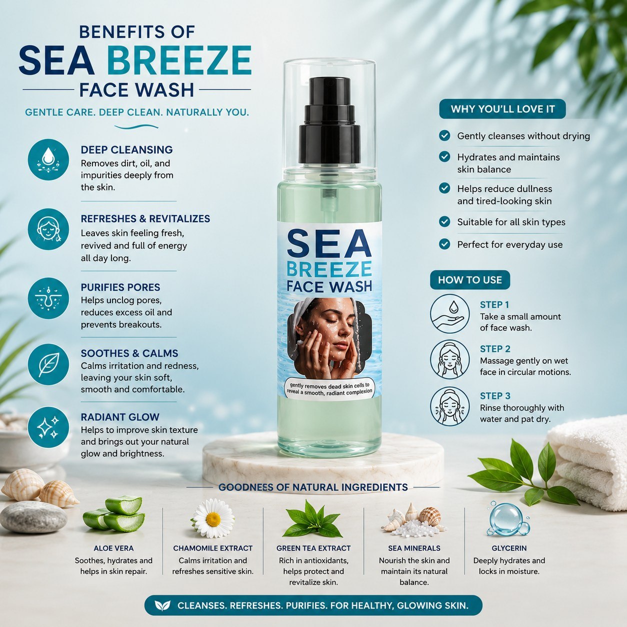 Sea Breeze Face Wash