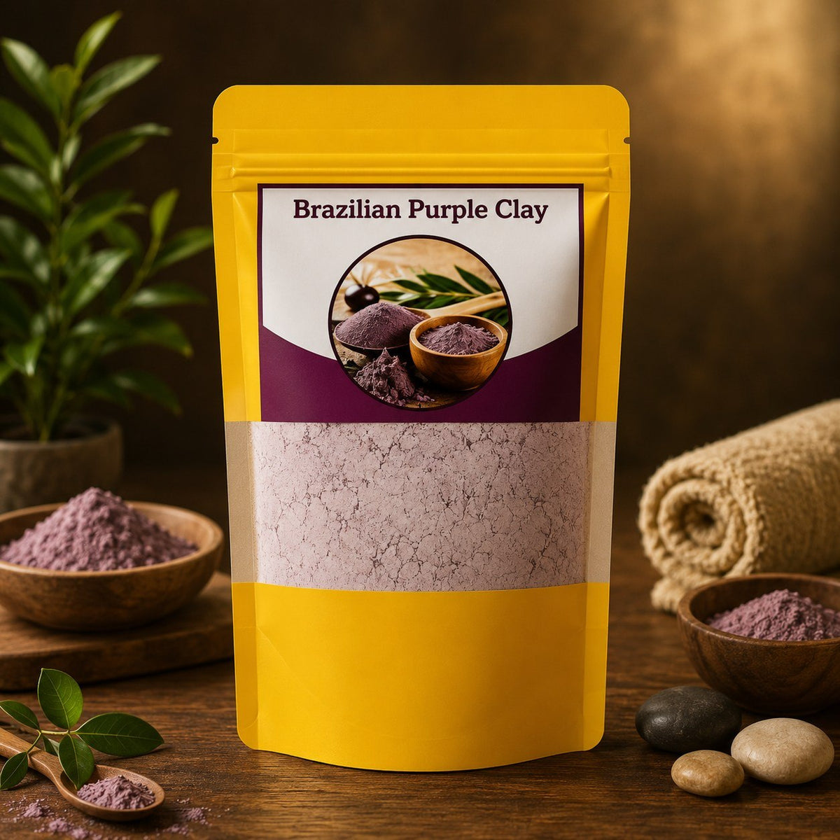 Brazilian Purple Clay