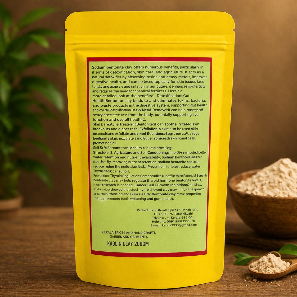 Sodium Bentonite Clay