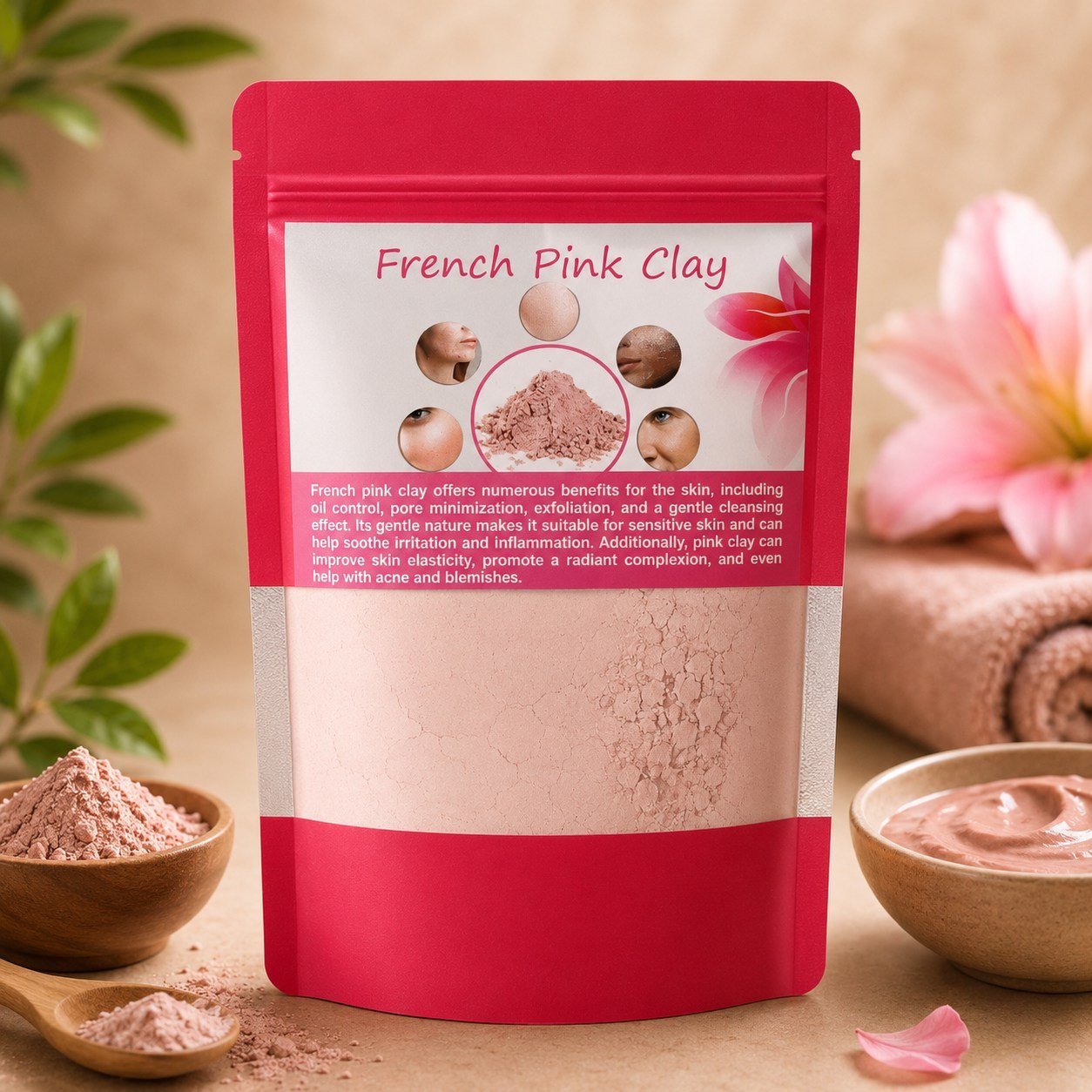 French Pink Clay
