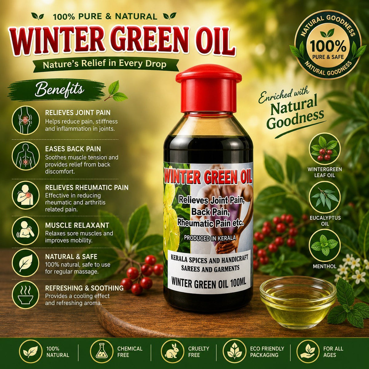 Wintergreen Oil