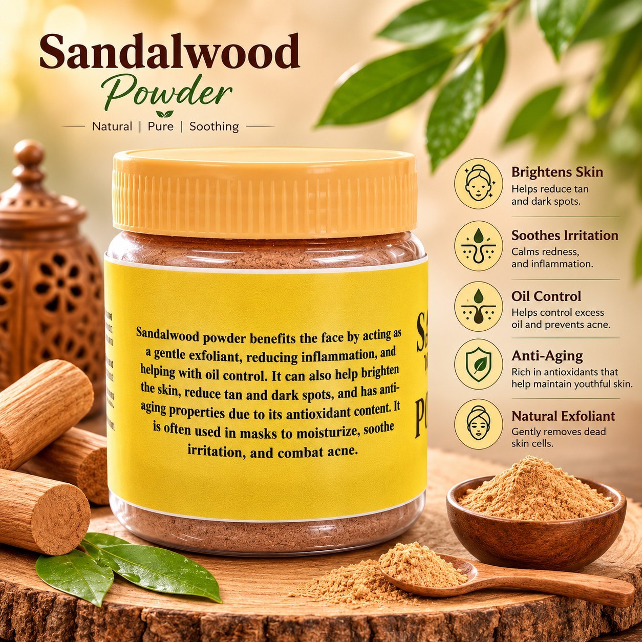 Sandalwood Powder