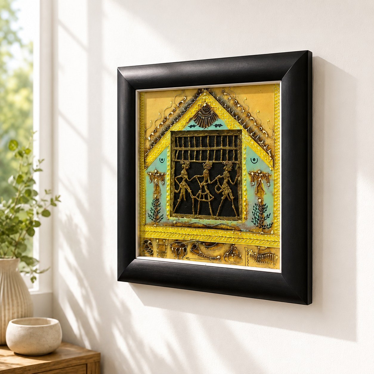 Handcrafted Dhokra Art Wall Hanging