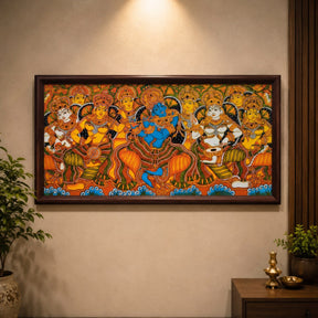 Radhamadhavam Kerala Mural Painting