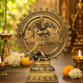 Classic Brass Nataraja Statue