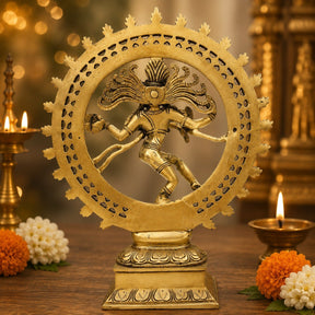 Classic Brass Nataraja Statue