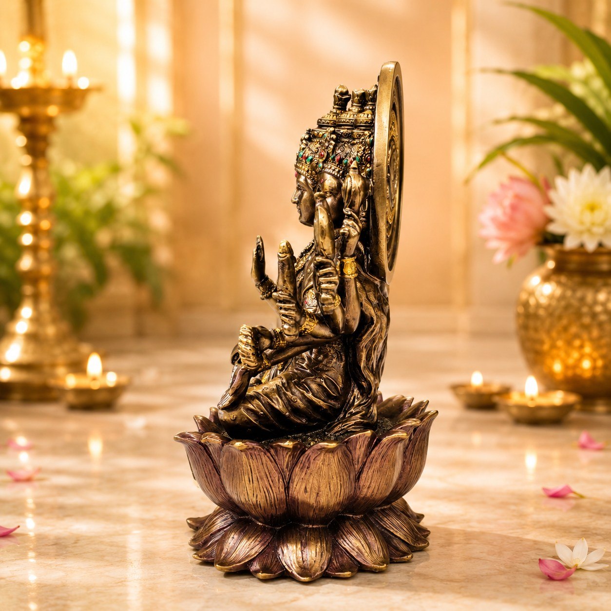 Panchmukhi Gayatri Mata Statue