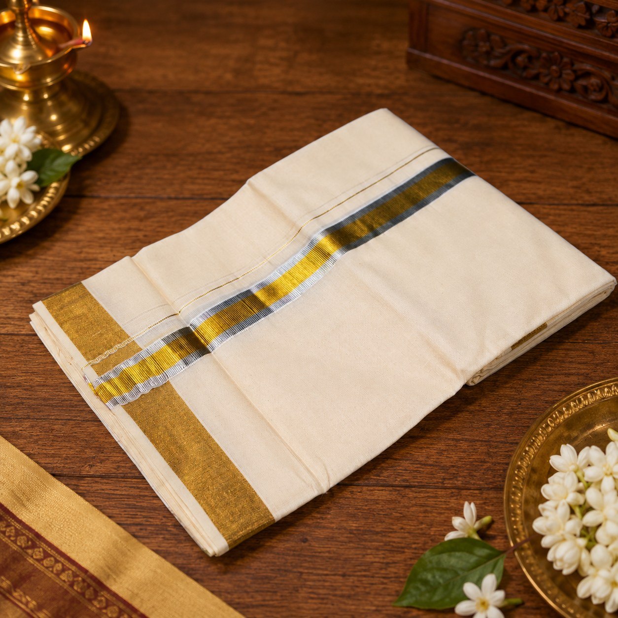 Traditional Cotton Dhoti